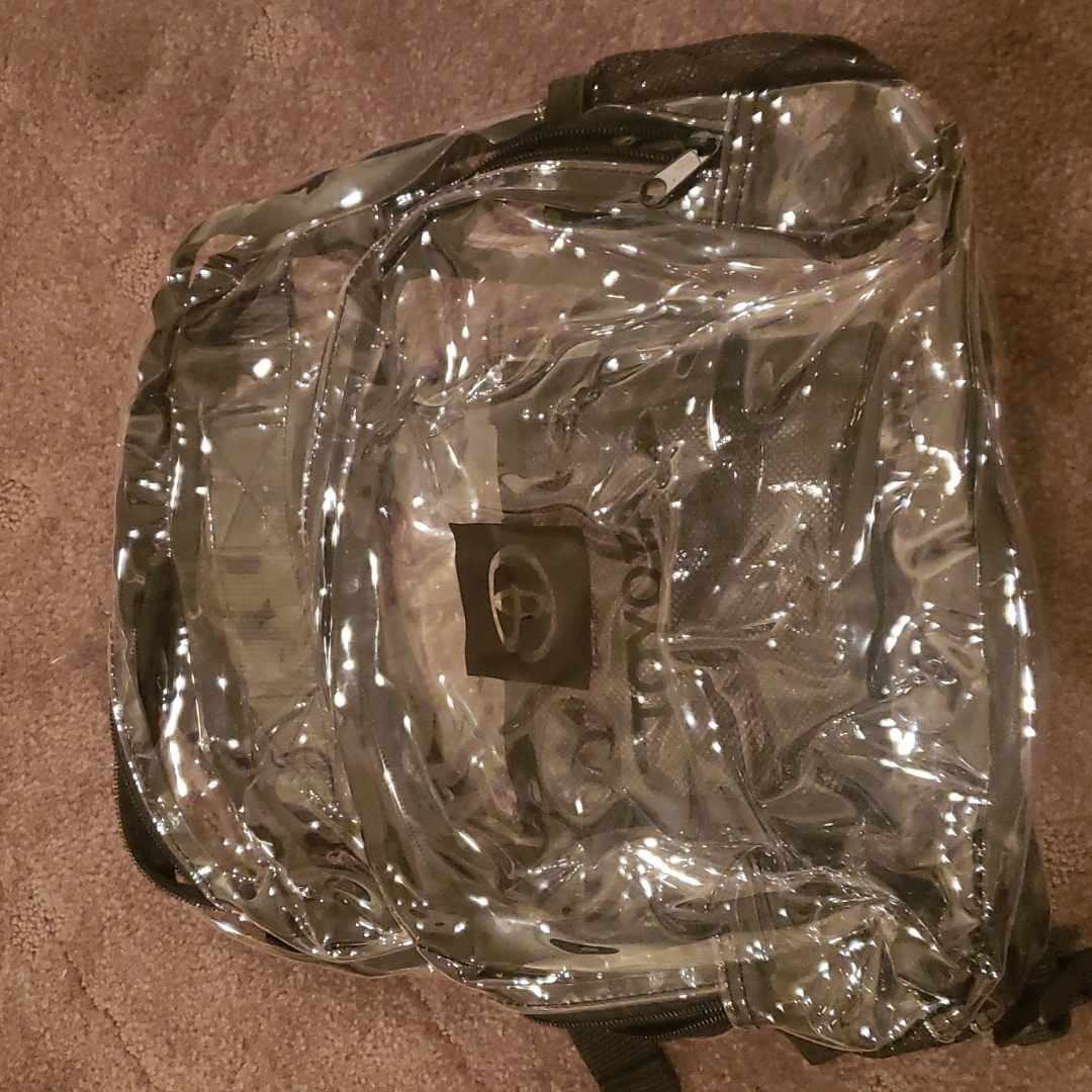 See Through Plastic Backpack